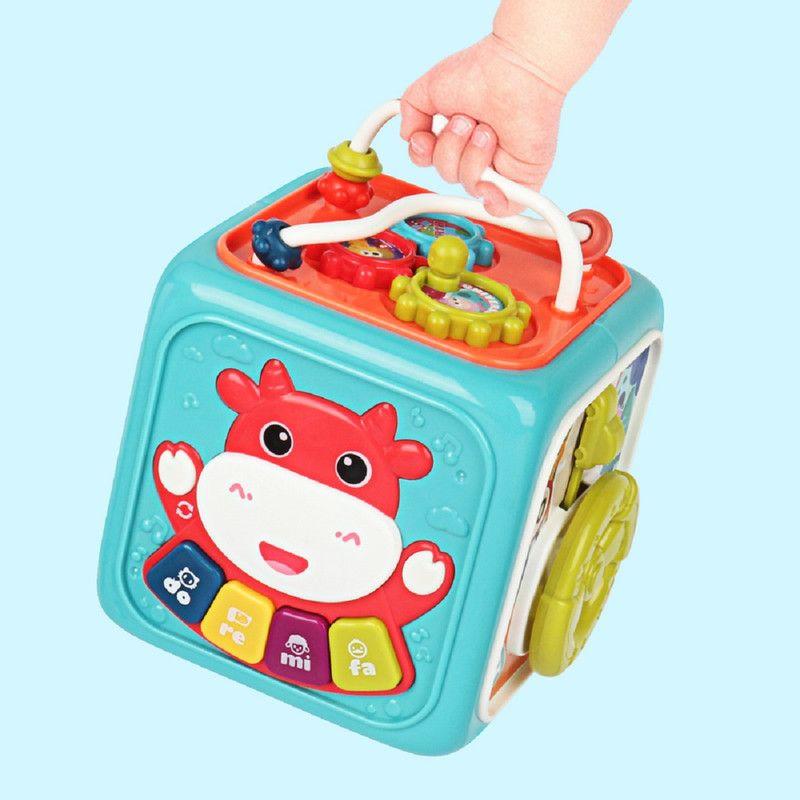 Juguete Cubo Estimulacion Musical Educativo Niños Bebes Lau-8
