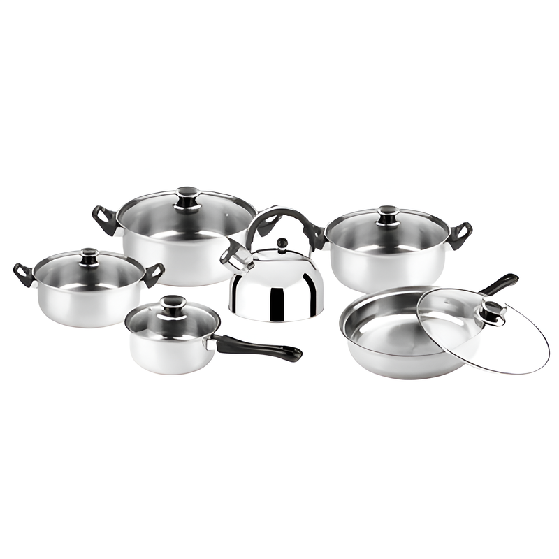Juego Ollas Cocina Batería 12 Pzs Cacerolas Sarten Rondon-6
