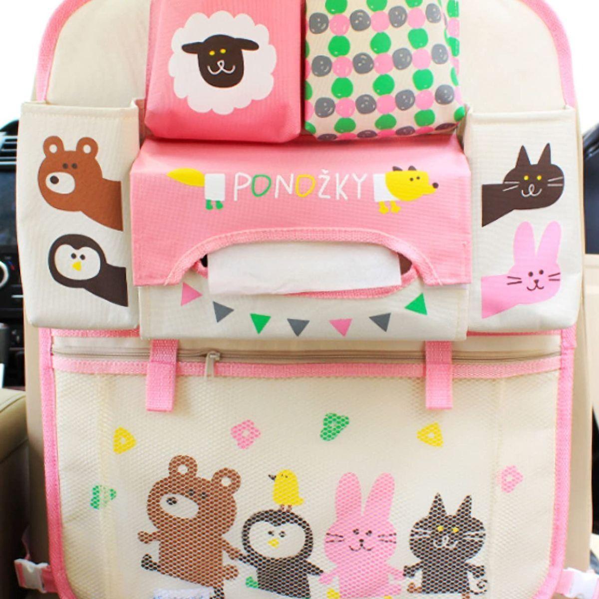 ORGANIZADOR DE ASIENTO TRASERO DE AUTO DIBUJOS ANIMADOS LAU-3