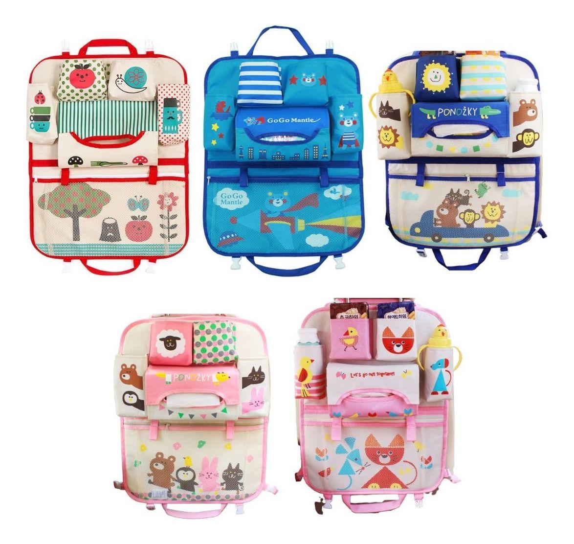 ORGANIZADOR DE ASIENTO TRASERO DE AUTO DIBUJOS ANIMADOS LAU-5