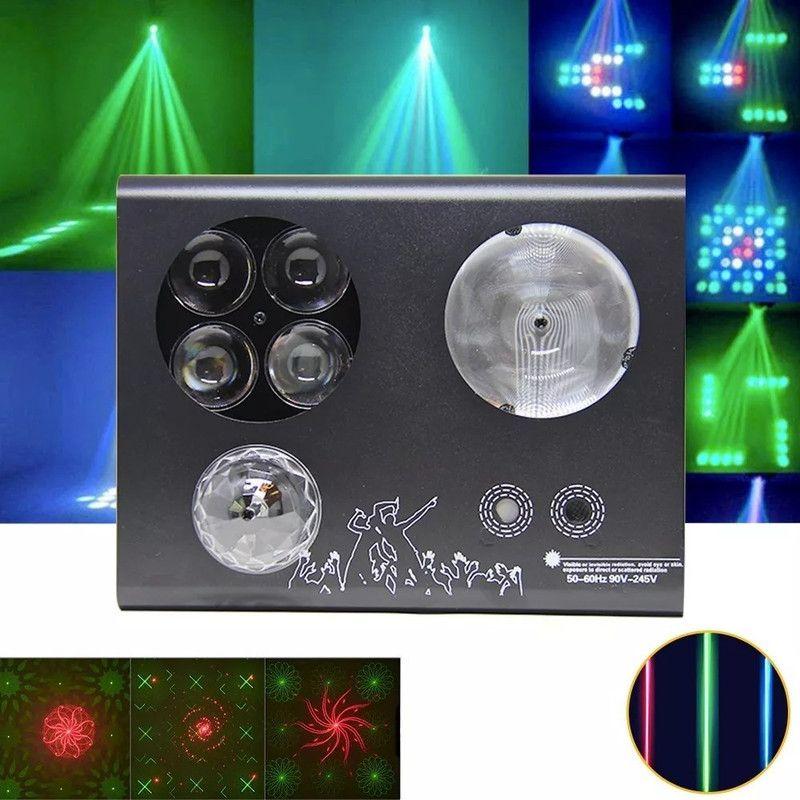 Luz Led Dj Escenario Discoteca 4 En 1 Bailes Fiesta Jer-3