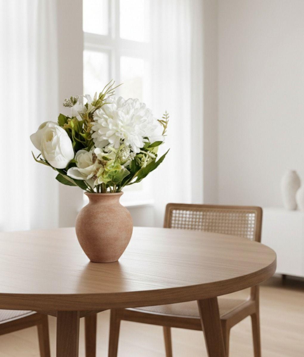 Set 3 Ramo Flores Artificiales Belleza Adorno Frescura Jhn-6