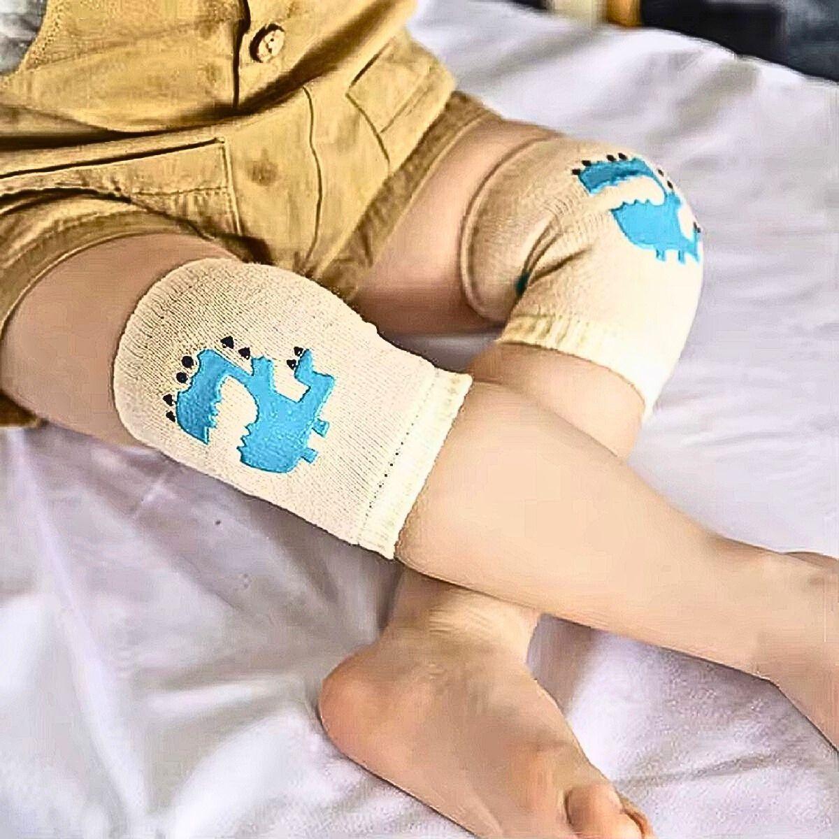 Set 12 Rodilleras Unisex Proteccion Antideslizante Bebes Lau-3