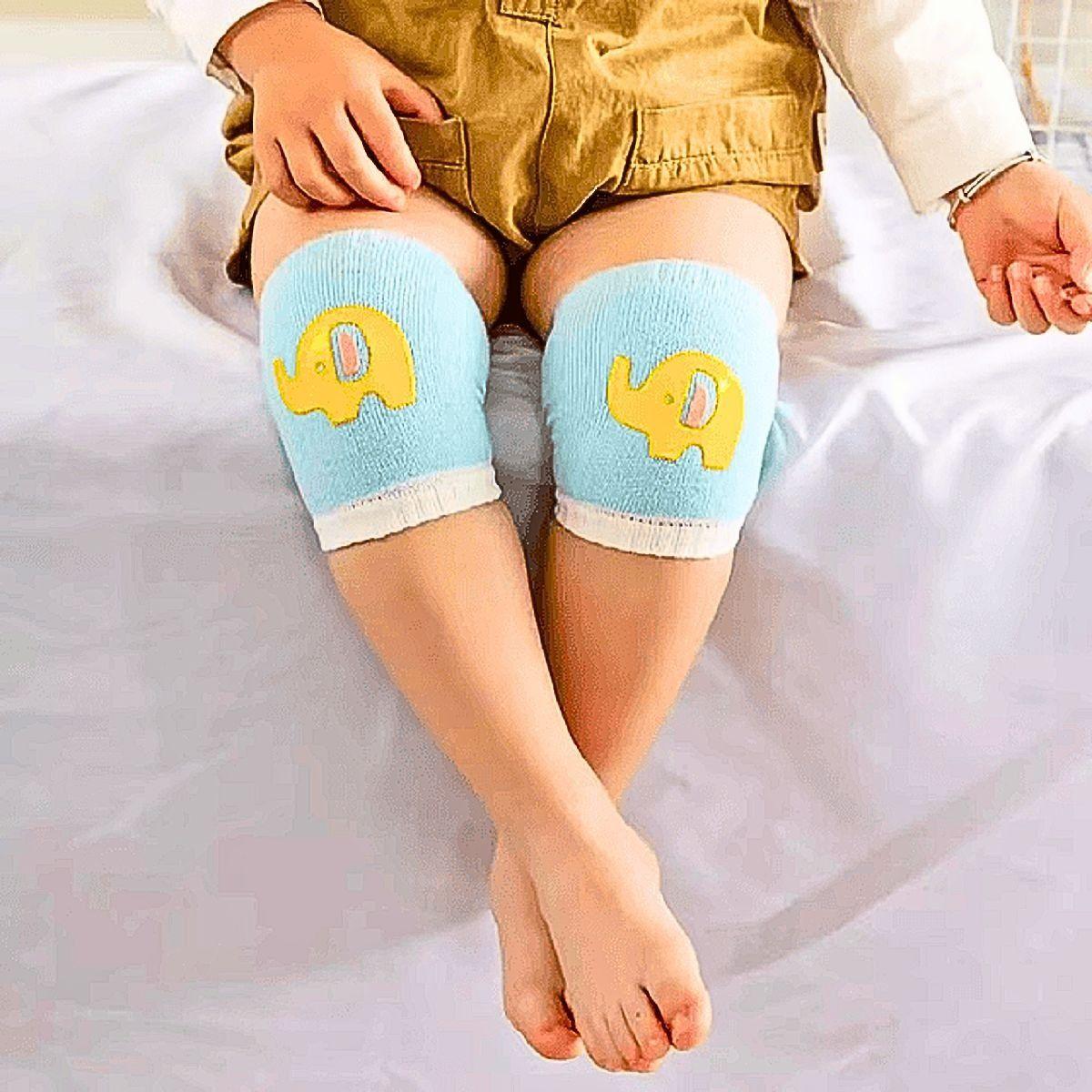 Set 12 Rodilleras Unisex Proteccion Antideslizante Bebes Lau-9