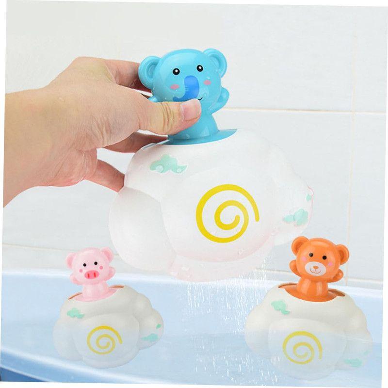 Set 6 Juguete Baño Chorro Agua Divertido Bebes Ducha Lau-2