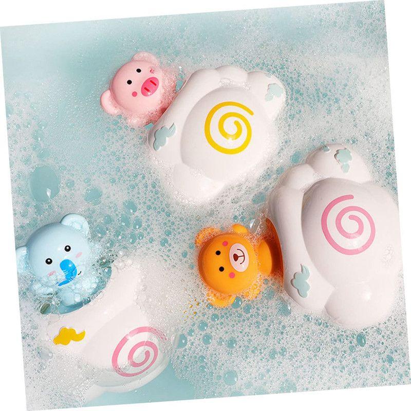 Set 6 Juguete Baño Chorro Agua Divertido Bebes Ducha Lau-4