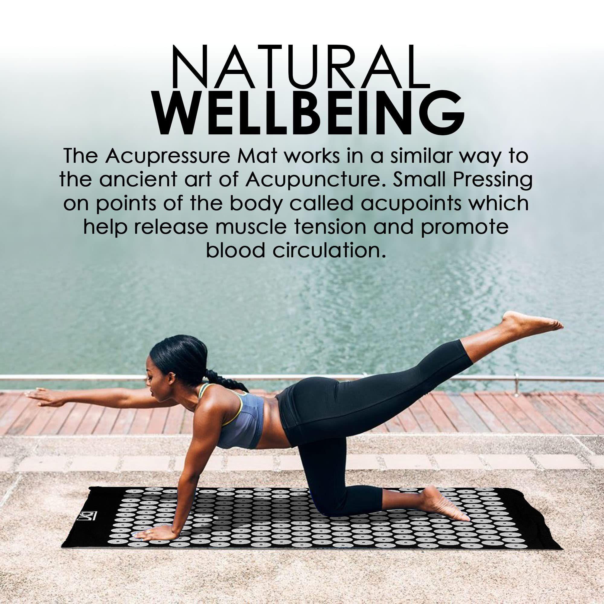 Colchoneta Yoga Fitness Cojín Terapia Alivio Estimula Rondon-4