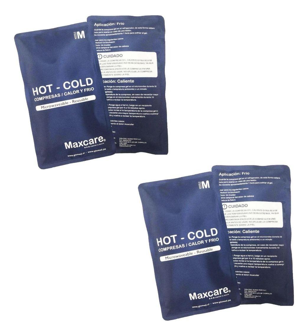 SET 2 COMPRESAS FRIO CALOR 280GRS ALIVIO DOLOR MUSCULAR LAU-3