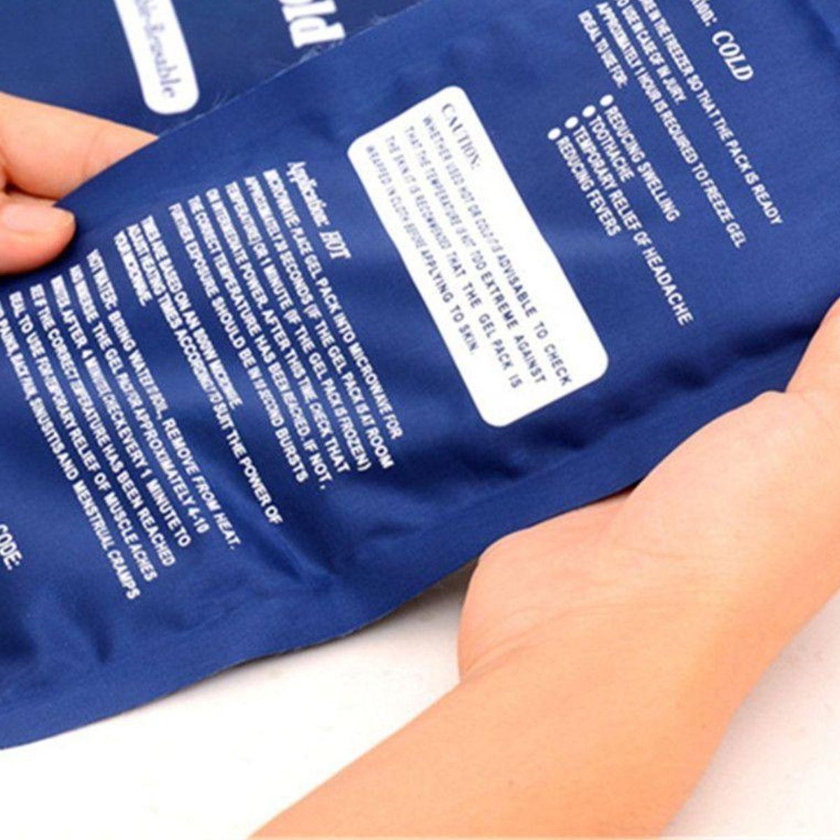 SET 2 COMPRESAS FRIO CALOR 280GRS ALIVIO DOLOR MUSCULAR LAU-8