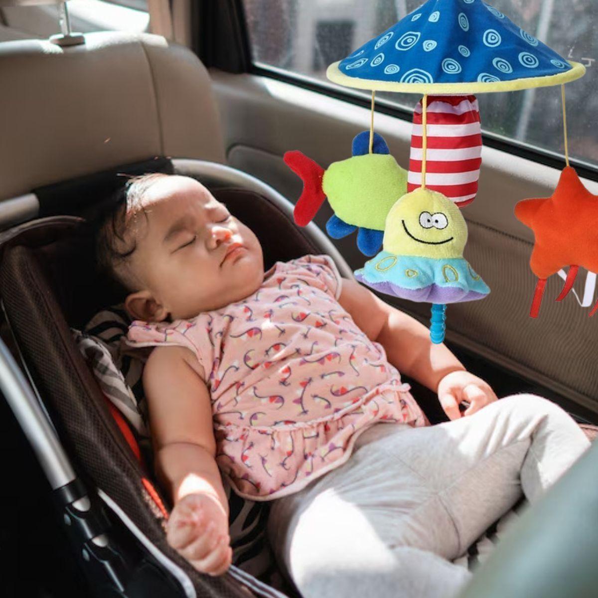 SONAJERO MUSICAL JUGUETE COLGANTE CARRUSEL GIRA BEBE LAU-9