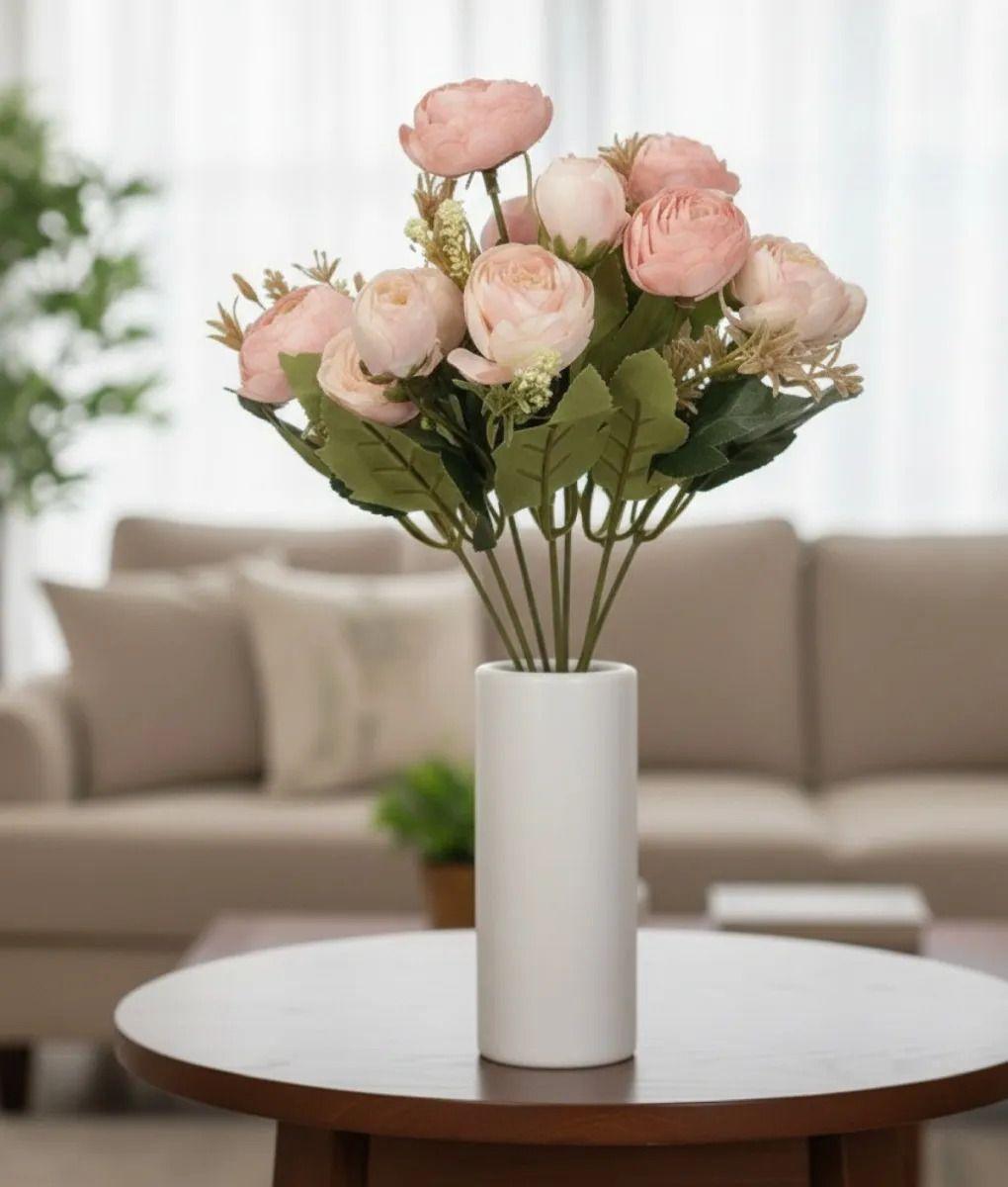 Set 2 Ramo Decorativo Flores Artificiales Adorno Floral Jhn-9