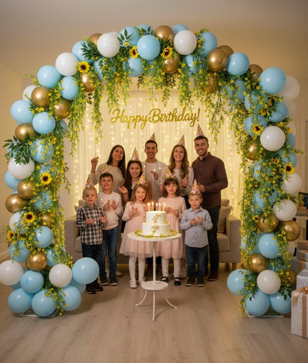 Set 2 Flores Artificiales Enredadera Colgante Adorno Jhn-4