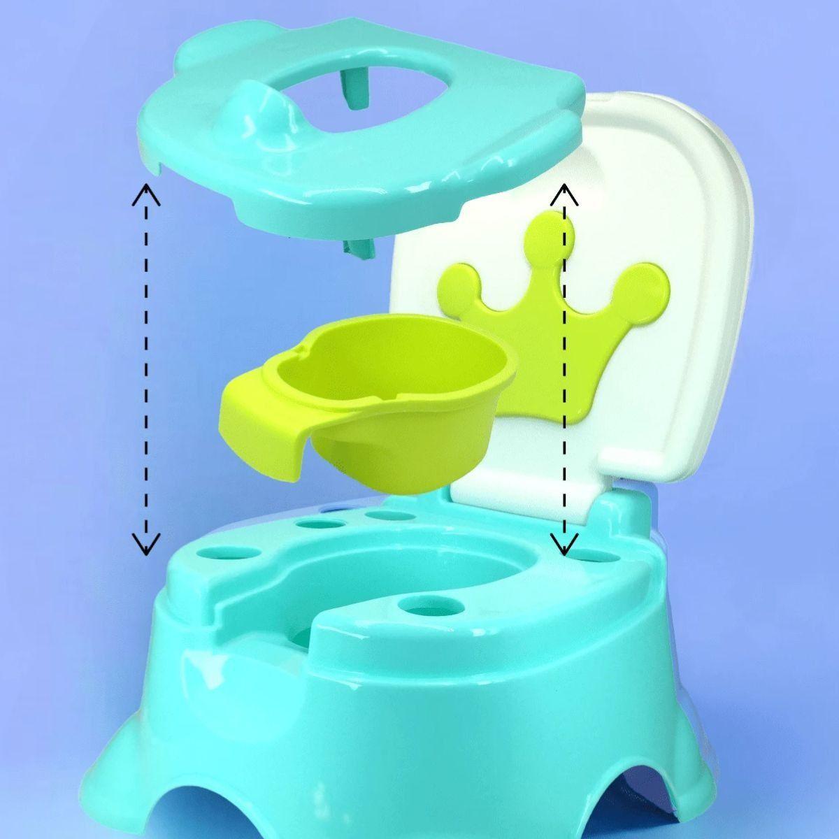 PELELA INODORO MULTIFUNCIONAL PORTATIL ENTRENADORA BEBE LAU-8