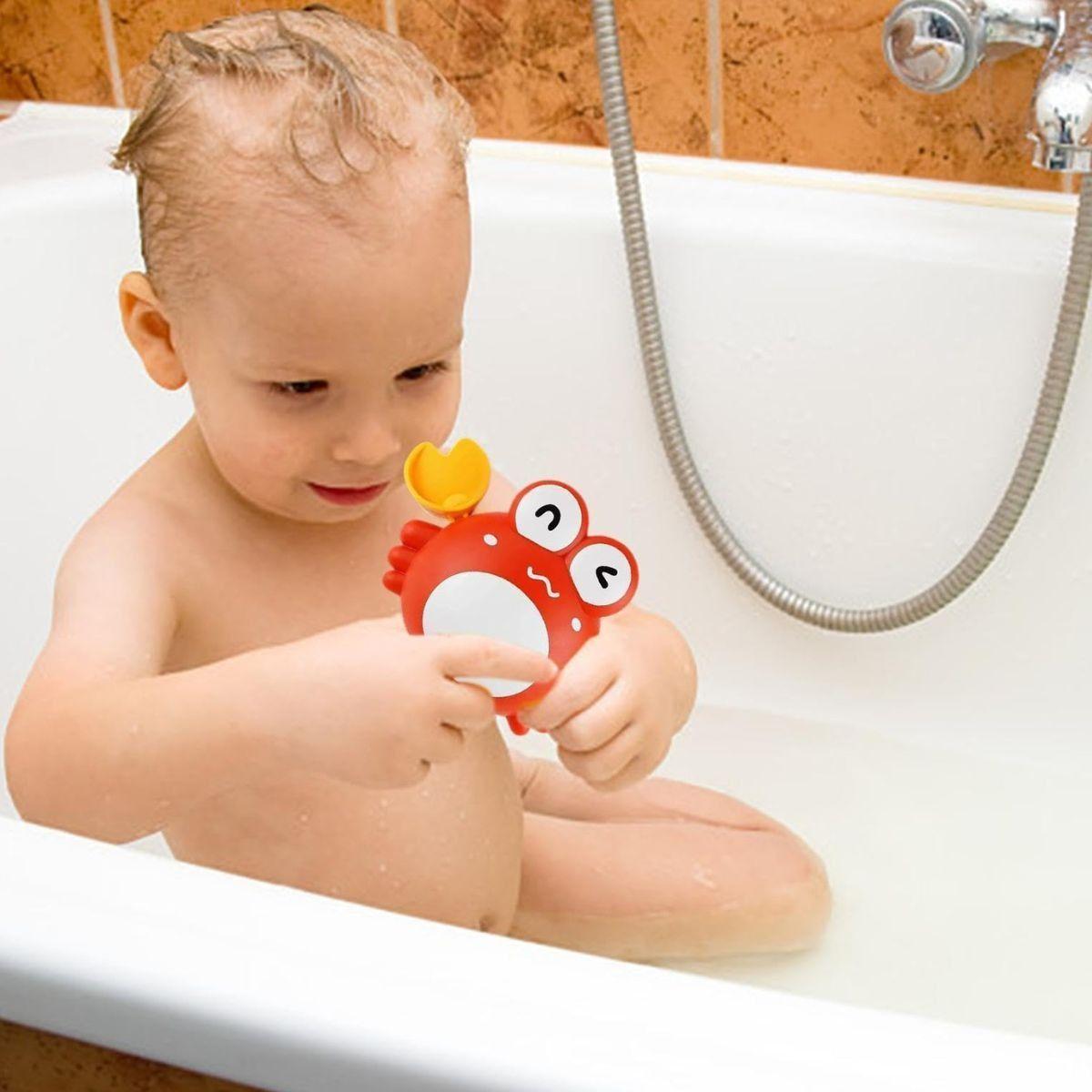 SET 6 JUGUETES DE BAÑO MOVILES CUERDA ANIMALITOS BEBE LAU-4