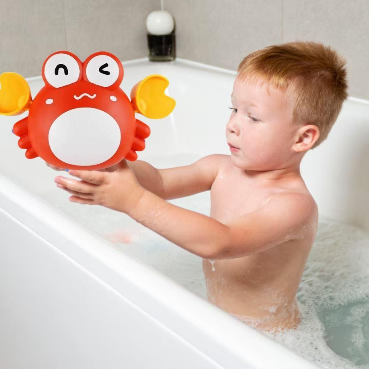 SET 6 JUGUETES DE BAÑO MOVILES CUERDA ANIMALITOS BEBE LAU-6