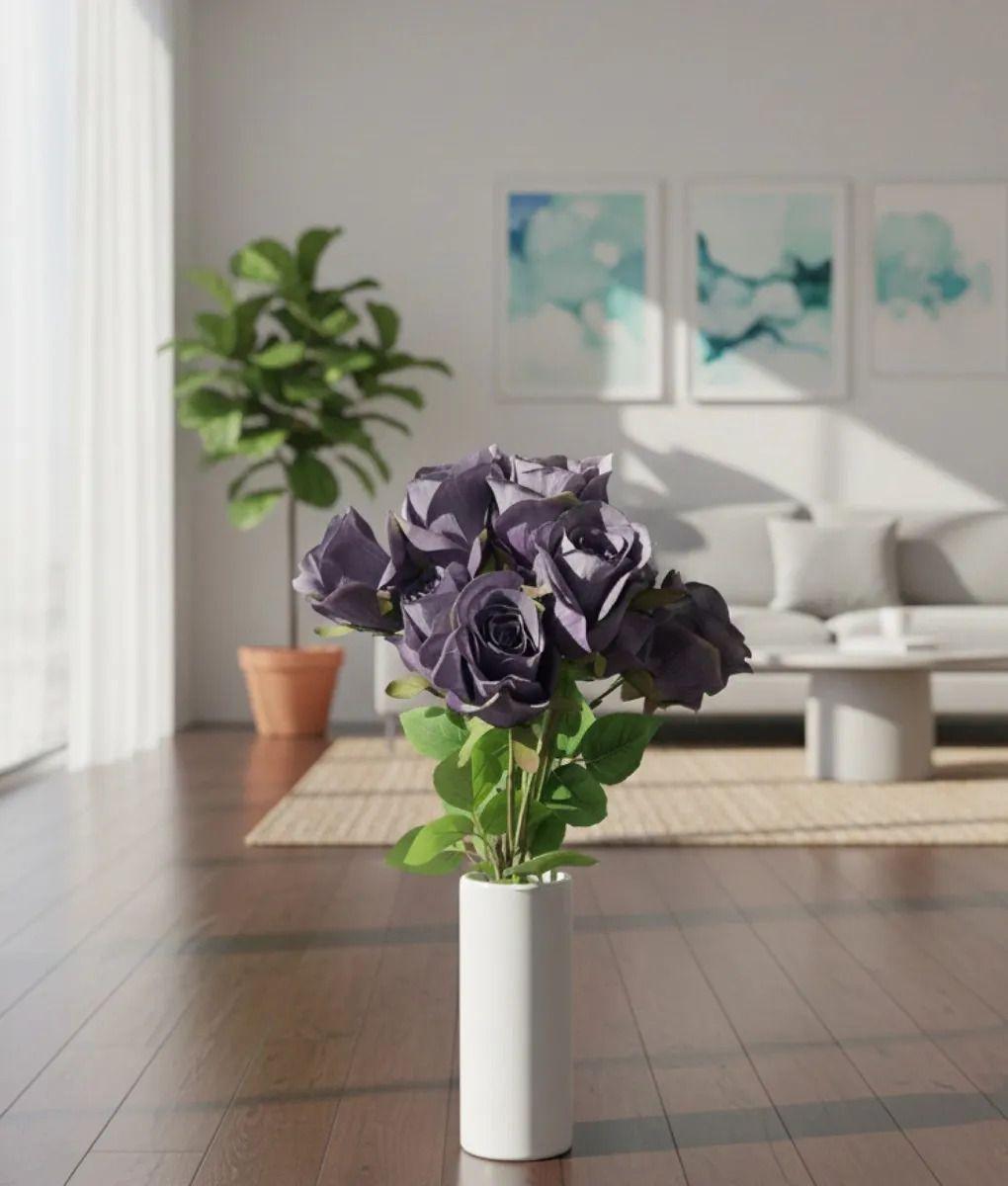 Ramo Floral Artificial Decorativo Adorno Exquisito Jhn-8