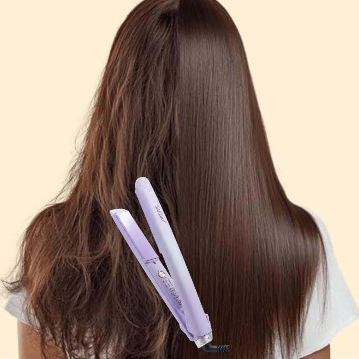 Plancha Cabello Profesional Alisadora Cable Giratorio ALJ-5