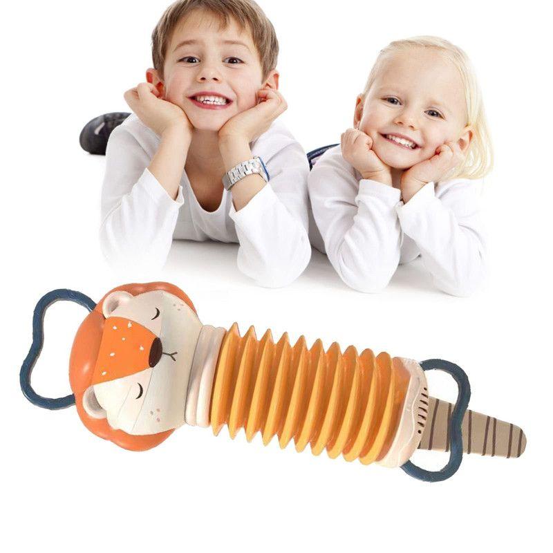 Juguete Peluche Acordeon Sonido Sensorial Leon Niño Lau-2