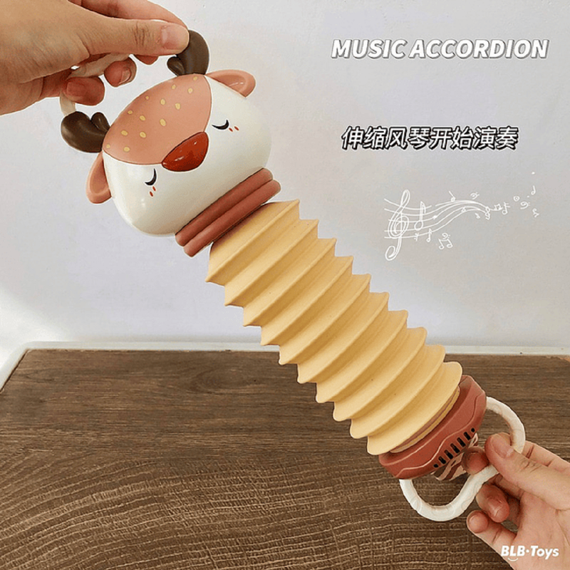 Juguete Peluche Acordeon Sonido Sensorial Leon Niño Lau-8