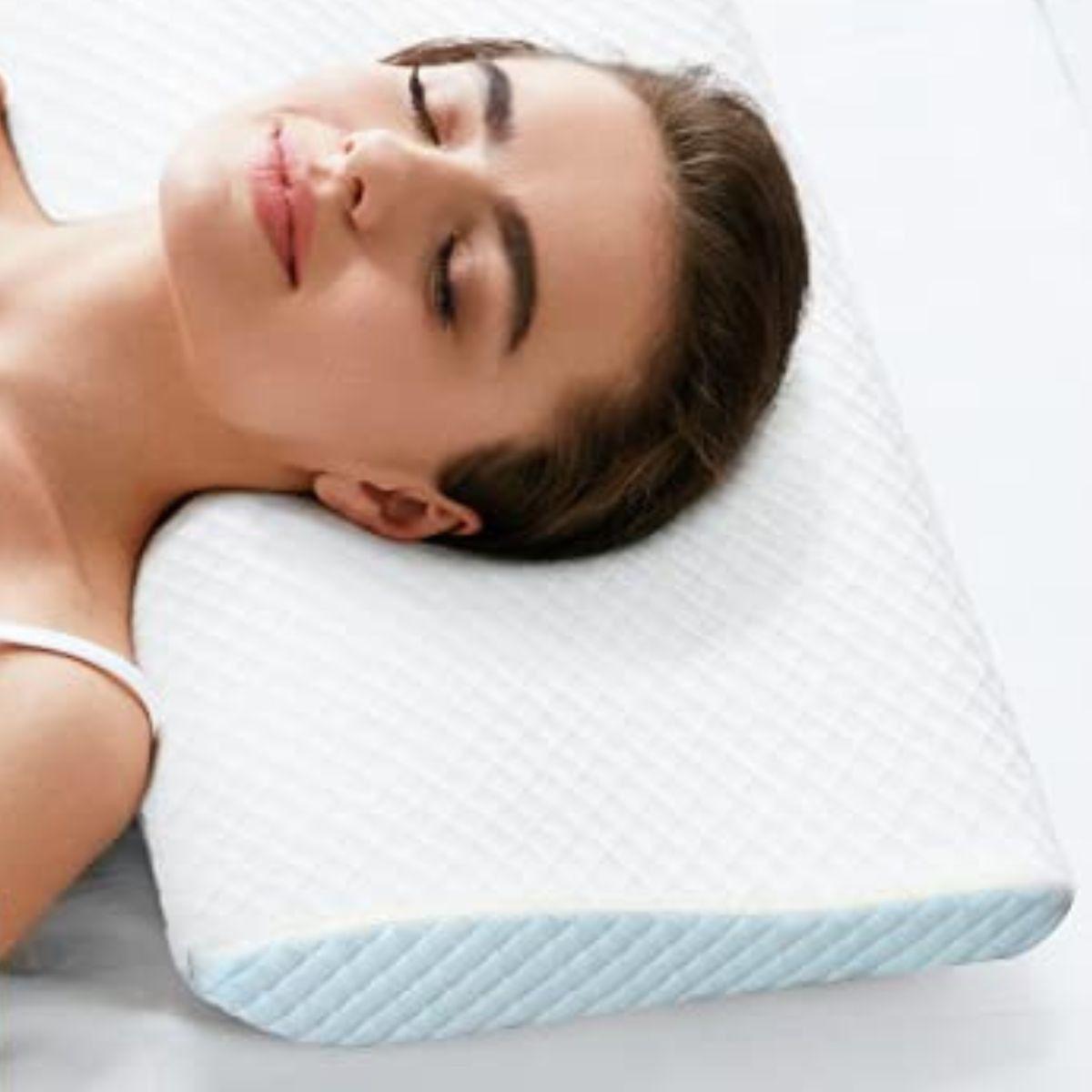 ALMOHADA ORTOPEDICA CERVICAL ALIVIO DOLOR CUELLO LAU-3