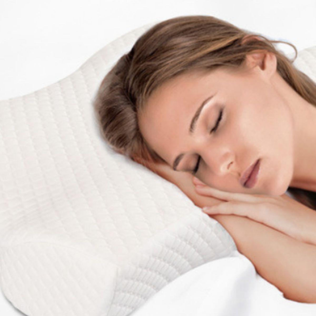 ALMOHADA ORTOPEDICA CERVICAL ALIVIO DOLOR CUELLO LAU-8