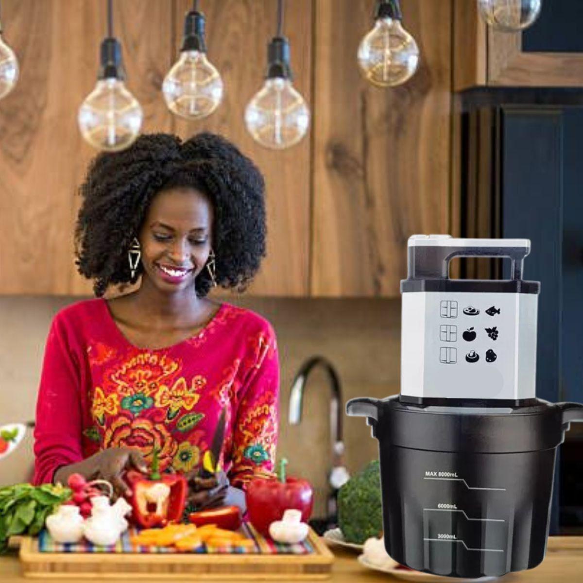Procesador Multifuncional Alimentos Versatilidad Cocina Jhn-4