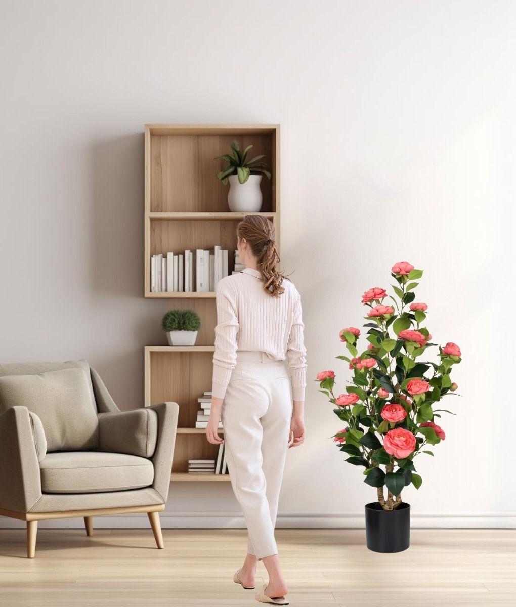 Planta Artificial Sintética Decorativa Moderna Hogar Jhn-6