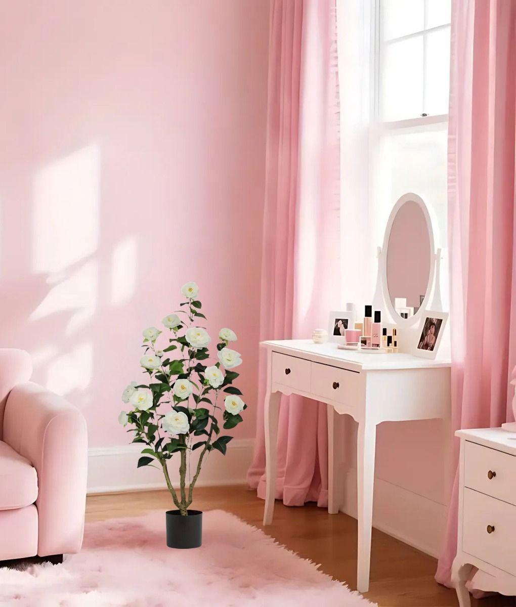 Planta Artificial Sintética Decorativa Moderna Hogar Jhn-7