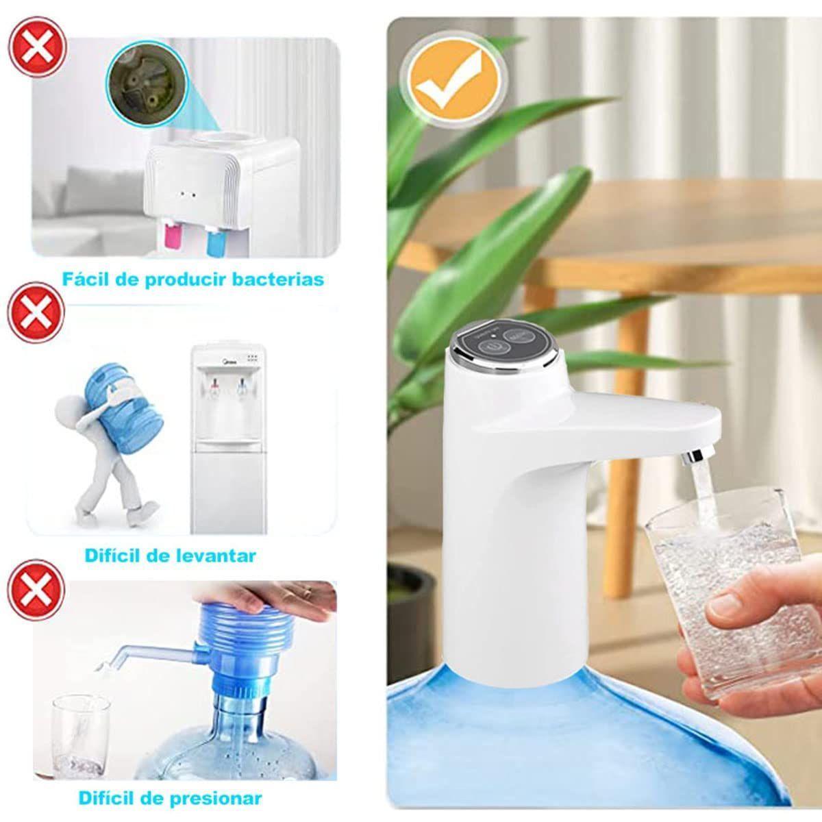 Dispensador Agua Inteligente Usb Portatil Bombeo Rondon-5