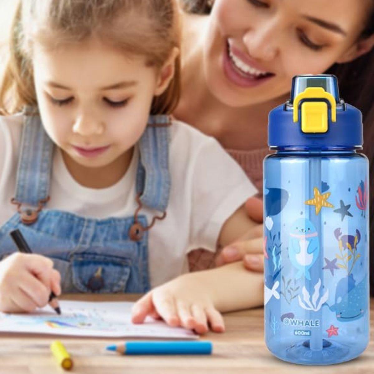 SET 2 BOTELLAS DE AGUA DEPORTIVA INFANTIL NIÑOS LAU-2