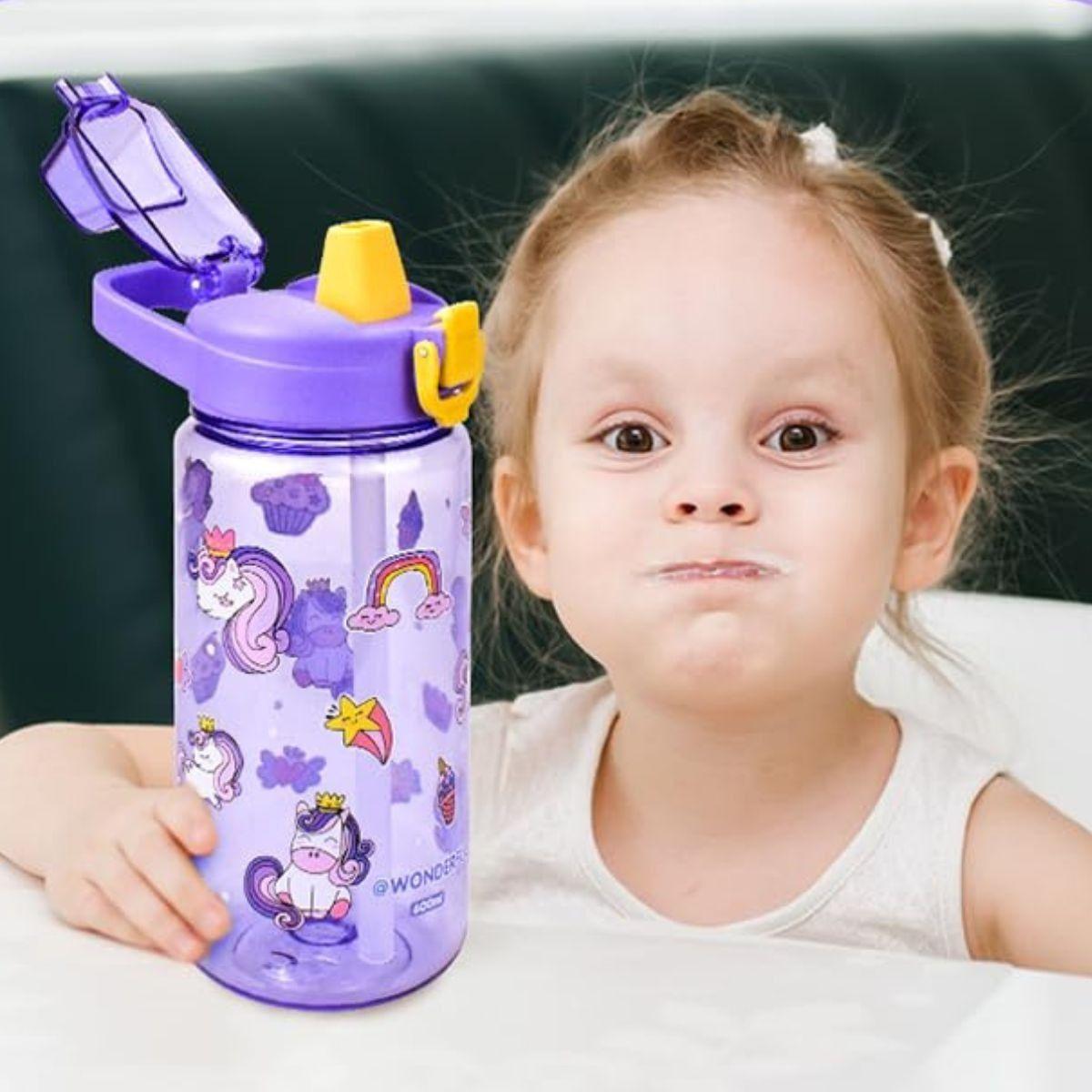 SET 2 BOTELLAS DE AGUA DEPORTIVA INFANTIL NIÑOS LAU-3