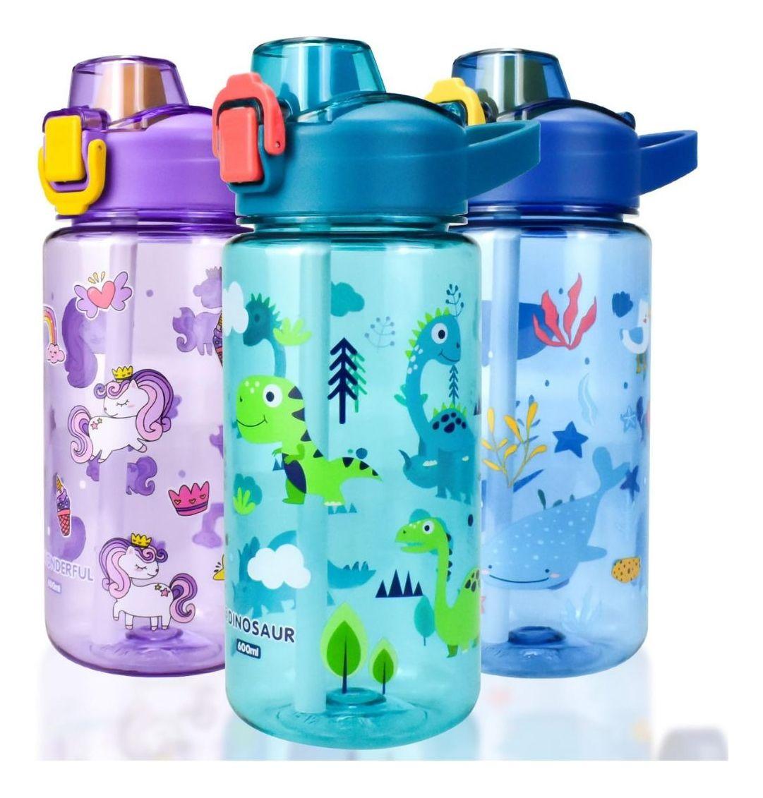 SET 2 BOTELLAS DE AGUA DEPORTIVA INFANTIL NIÑOS LAU-4