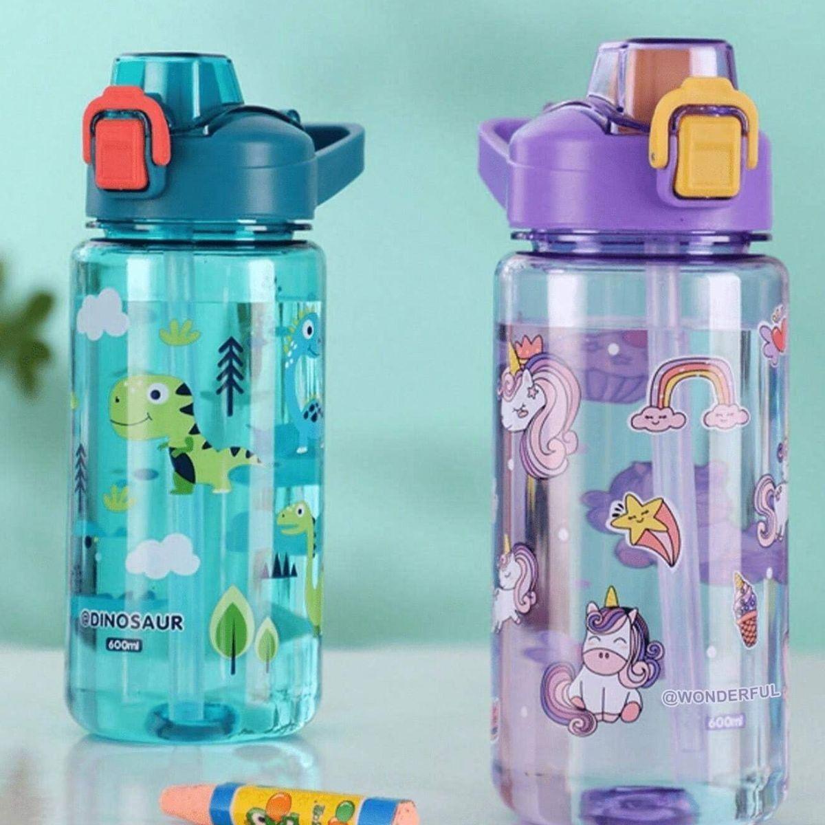 SET 2 BOTELLAS DE AGUA DEPORTIVA INFANTIL NIÑOS LAU-6