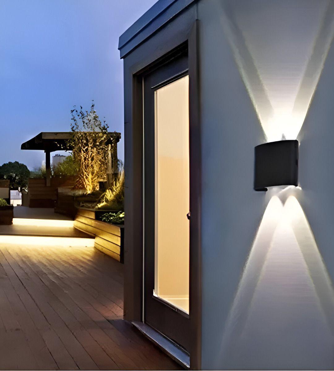 Aplique Pared LED 6w Luz Cálida Decoración Hogar Jhn-4