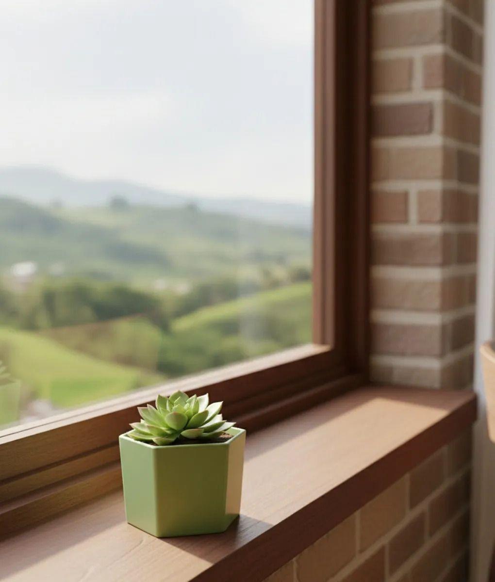 Set 8 Macetero Decorativo Moderno Diseño Geométrico Jhn-7