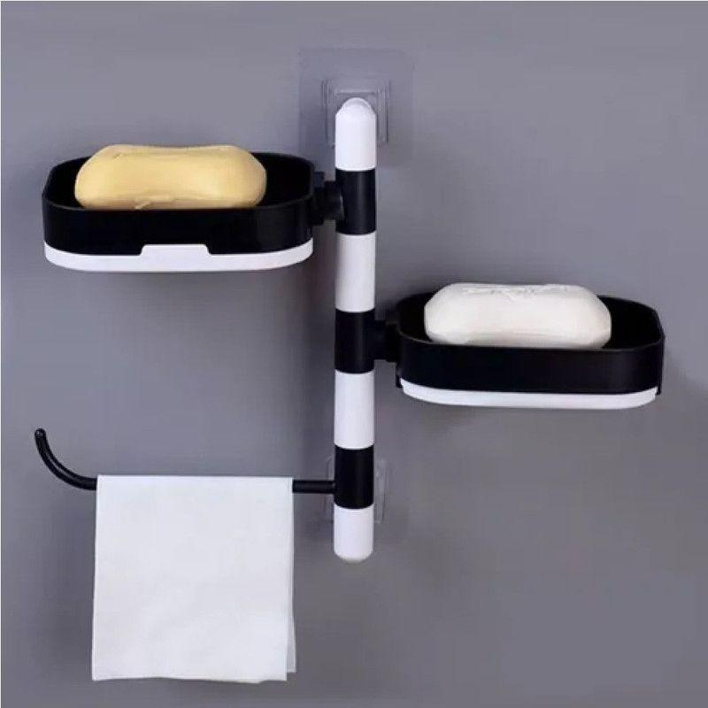 Estante Jabón Pared Multiuso Bandeja Baño Jabonera Rondon-2