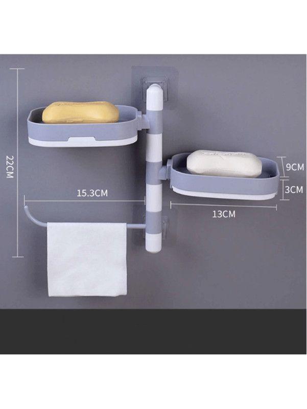Estante Jabón Pared Multiuso Bandeja Baño Jabonera Rondon-8