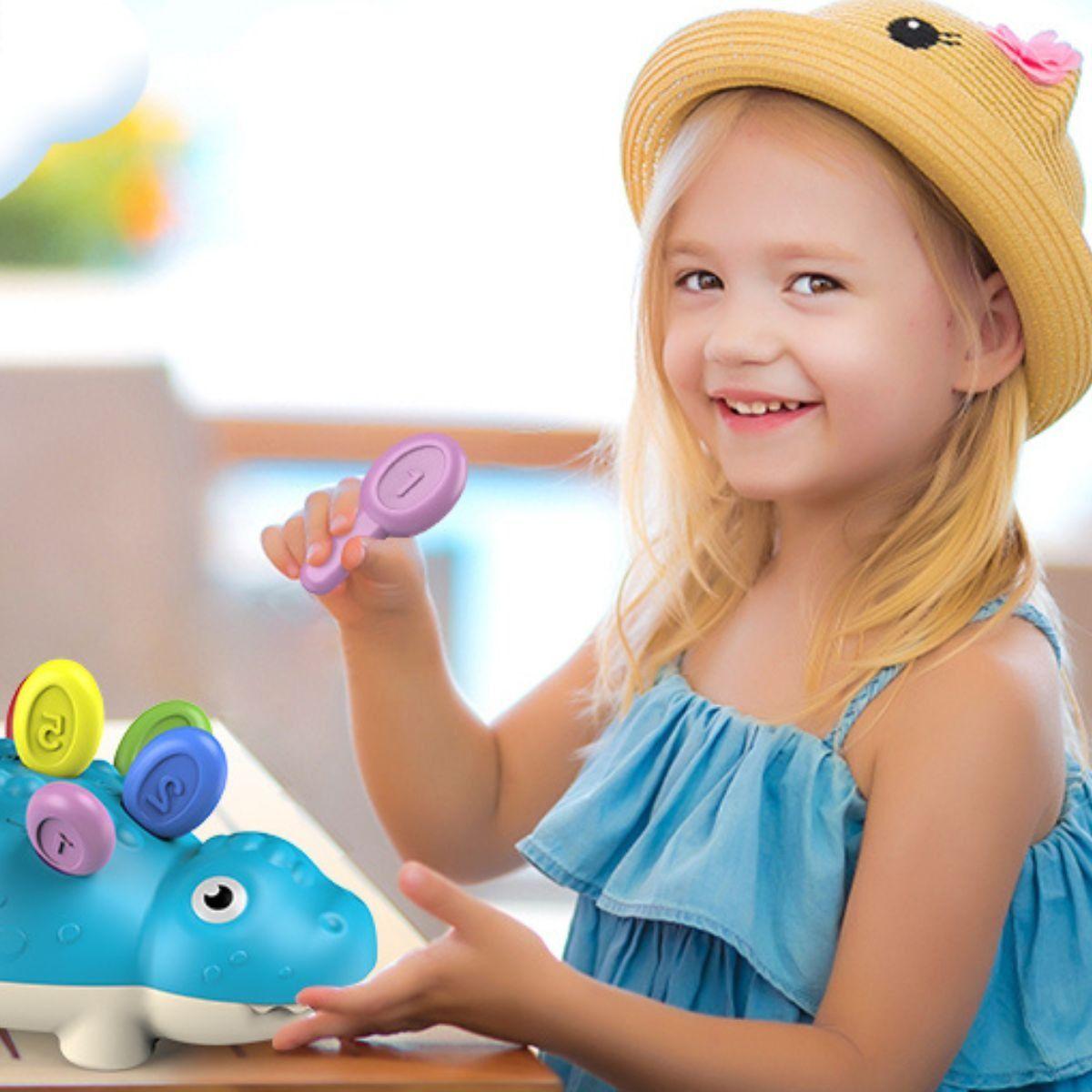 JUGUETE DIVERTIDO DINOSAURIO CLASIFICACION APRENDIZAJE LAU-5