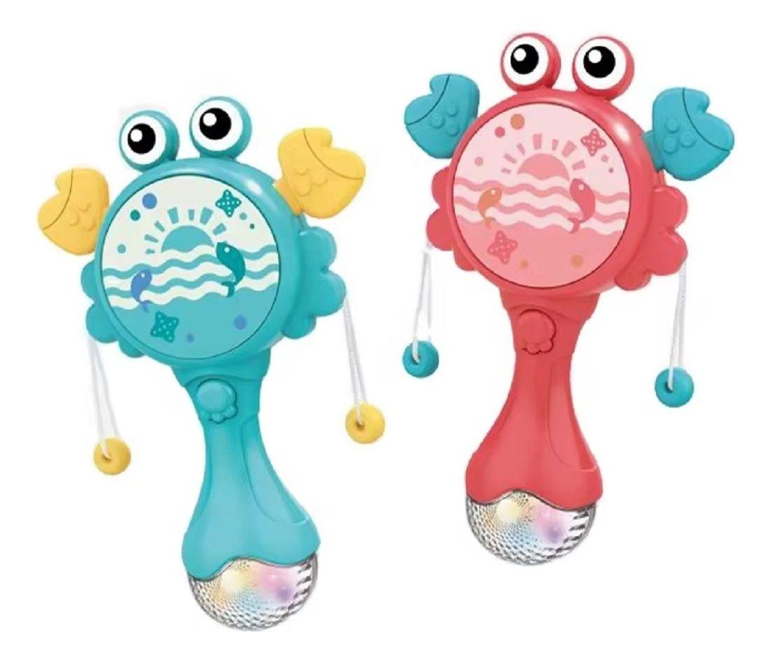 Mordedor Cangrejo Estimulacion Musica Sensorial Bebe Lau-0