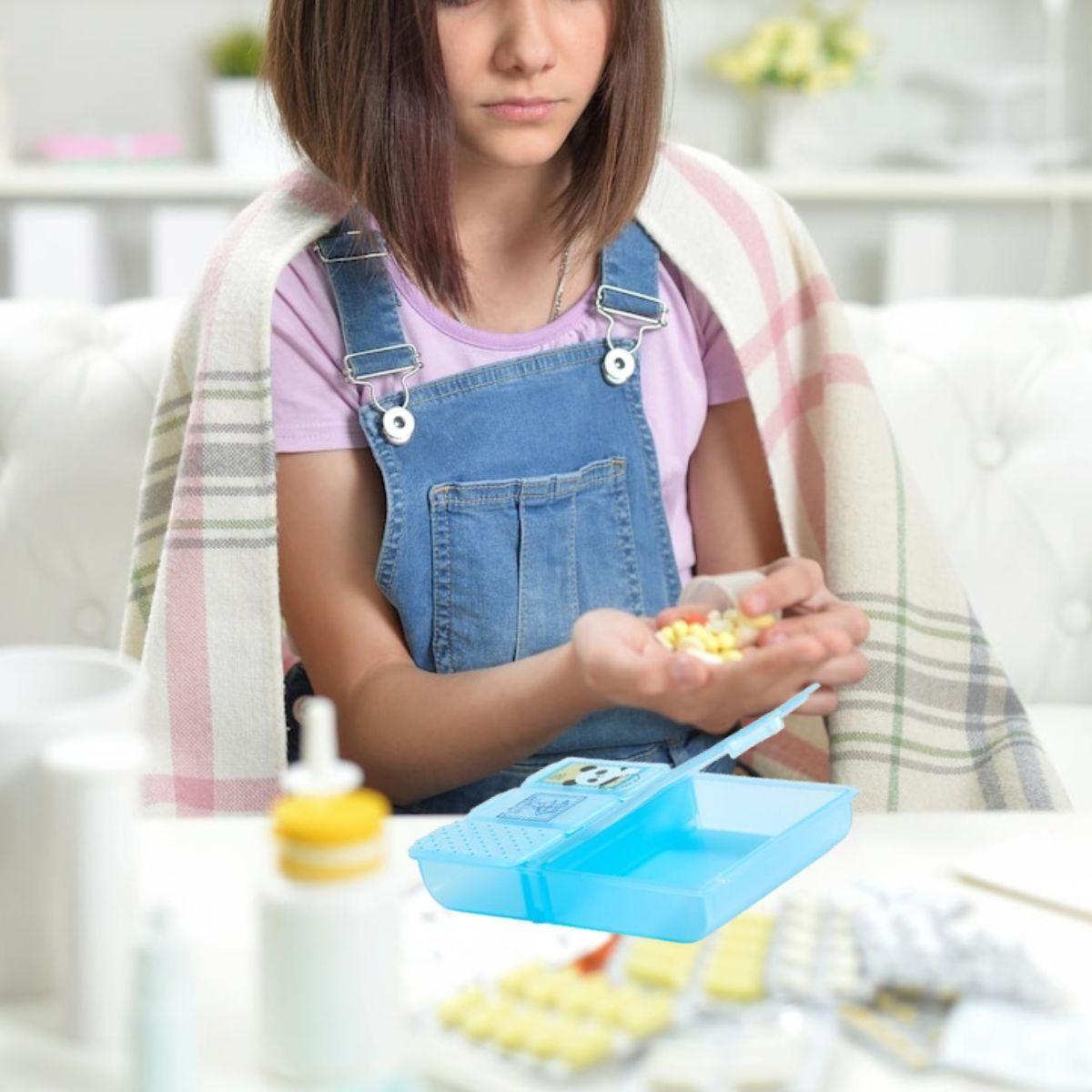 SET 6 PASTILLEROS MINI ANIMADO NIÑOS PORTATIL TABLETAS LAU-7