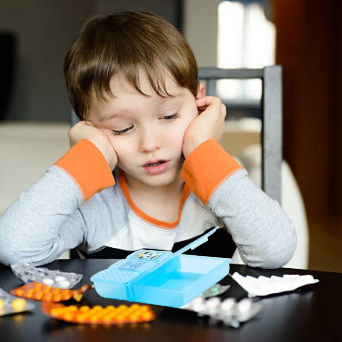 SET 6 PASTILLEROS MINI ANIMADO NIÑOS PORTATIL TABLETAS LAU-9