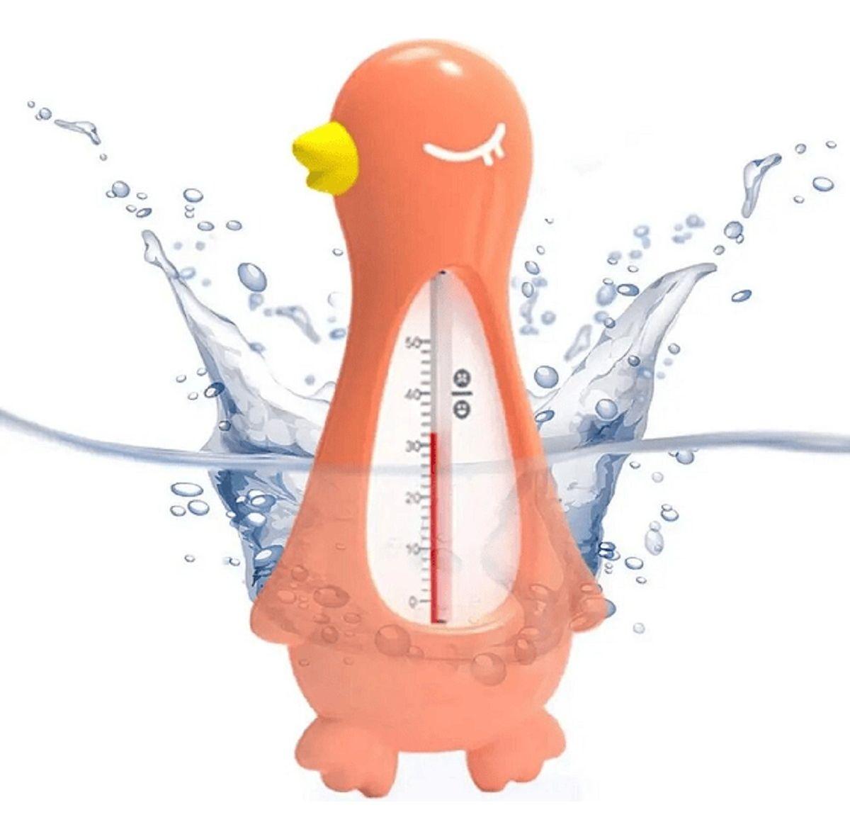Set 3 Termometro Ducha Agua Baño Diseño Pato Niños Lau-4