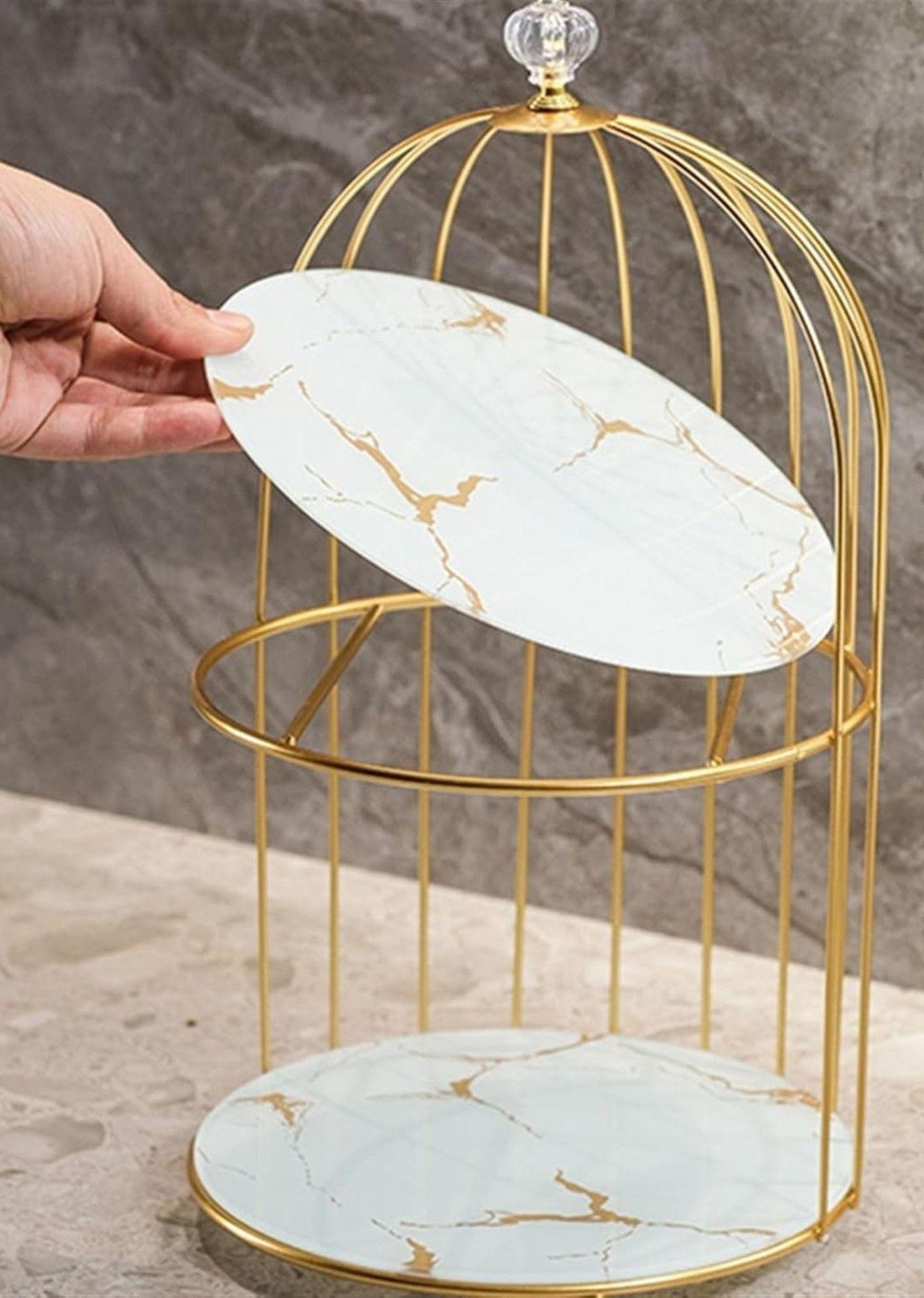 Organizador Joyas Multifuncional Maquillaje Jaula Jhn-3