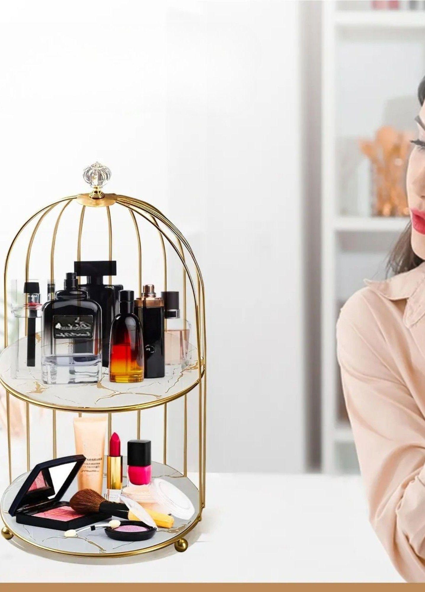 Organizador Joyas Multifuncional Maquillaje Jaula Jhn-4