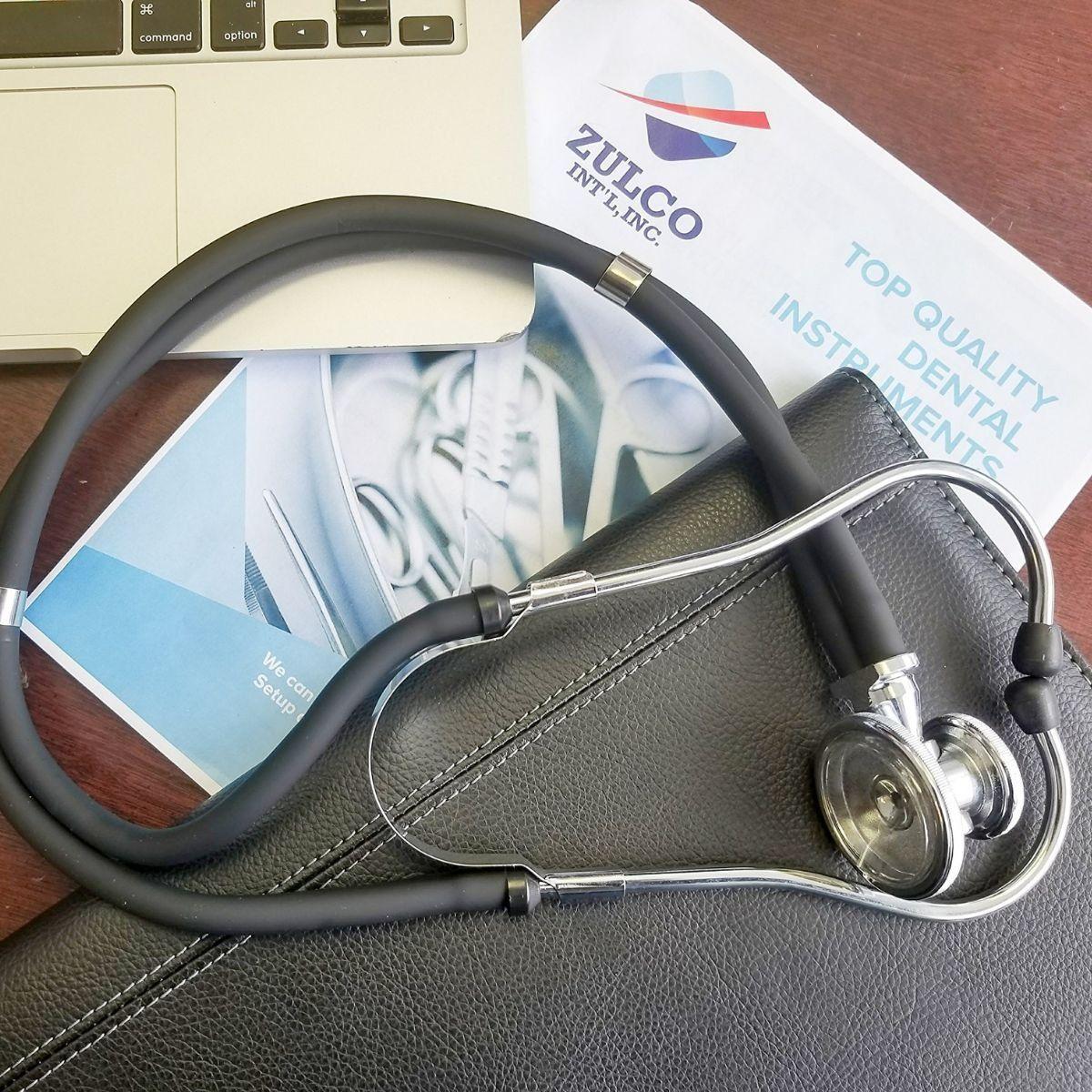 ESTETOSCOPIO CON ACCESORIOS NIÑOS Y ADULTOS USO MEDCIO LAU-9