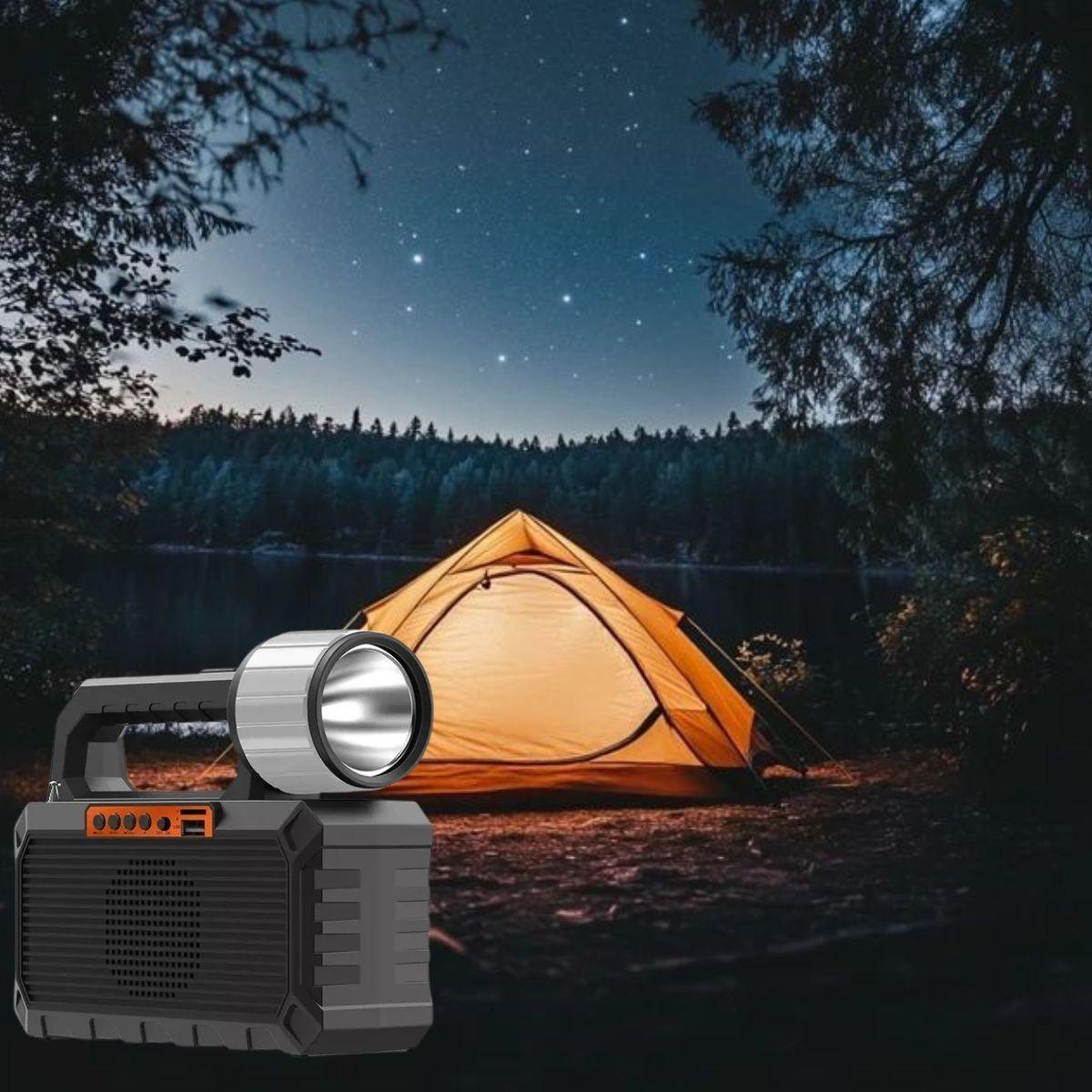 KIT LINTERNA SOLAR 4 EN 1 CAMPING EMERGENCIA USO DIARIO LAU-5