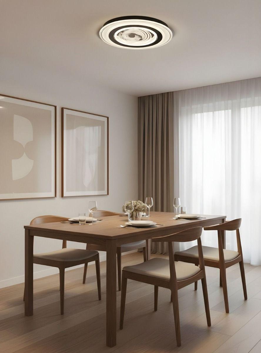 Lámpara Techo Plafón Circular LED Diseño Moderno Jhn-5