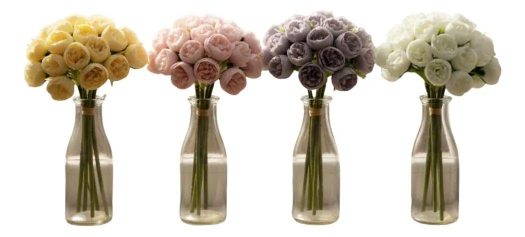 Set 2 Ramo Artificial Capullo Floral Adorno Decorativo Jhn-9