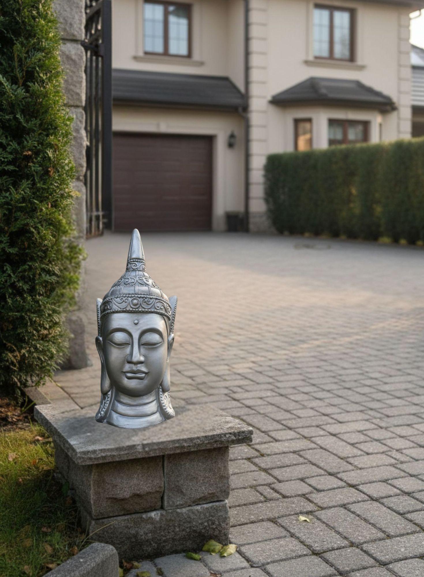 Figura Decorativa Cabeza Buda Estatua Adorno Hogar Jhn-6