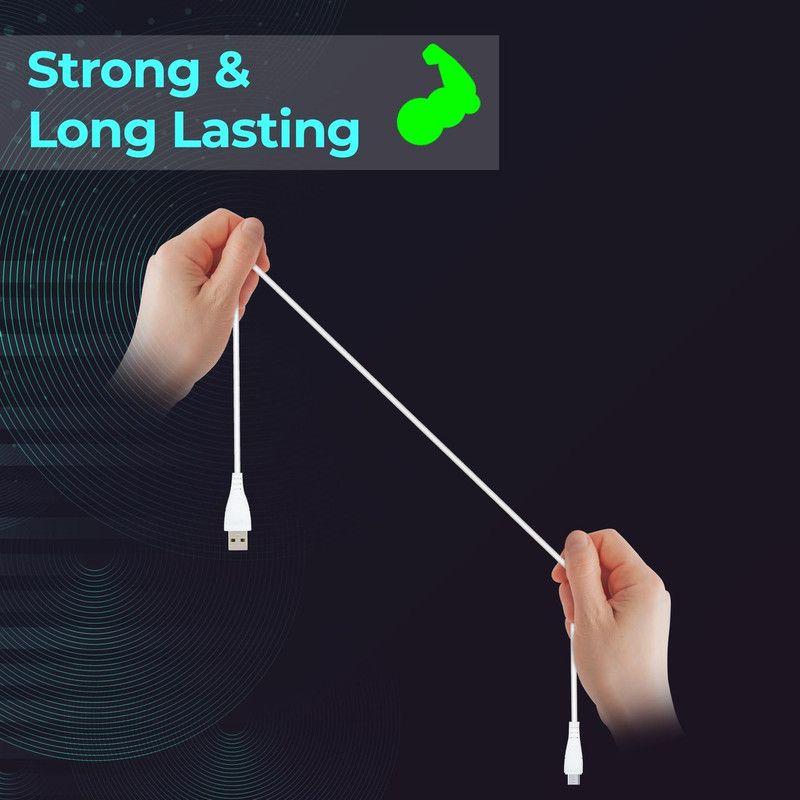 Set 8 Cable Micro USB Silicona Carga Transferencia Lau -1